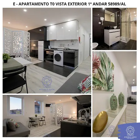 Aveiro's Dock Апартаменты Авейру